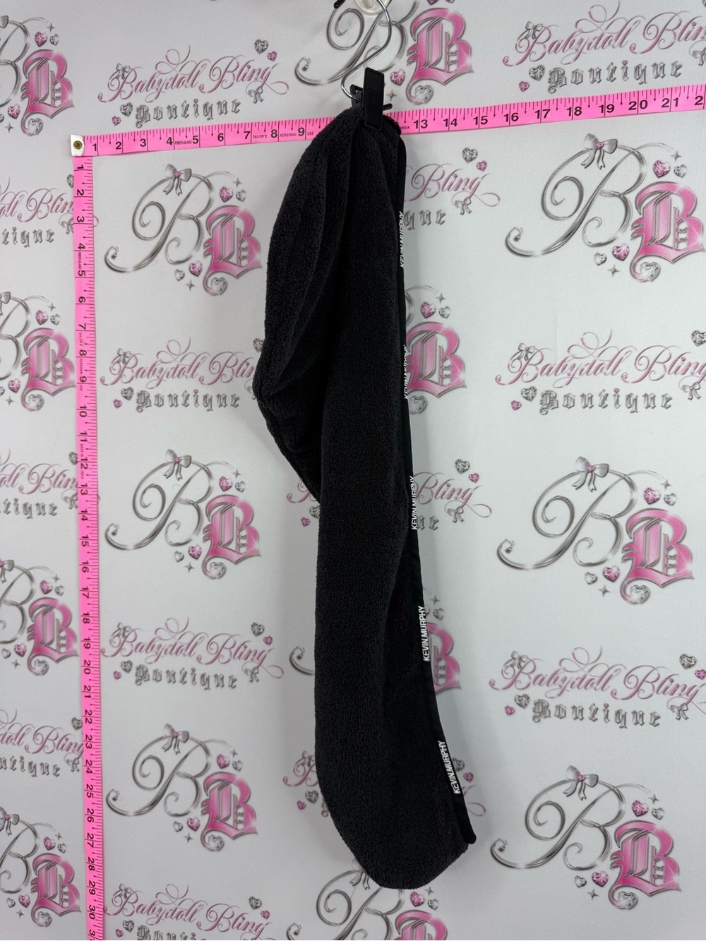 KEVIN.MURPHY hair turban drying towel Black white Microfiber Hair Towel Wrap